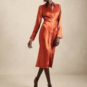 Banana Republic ENCHANT SILK SHIRTDRESS